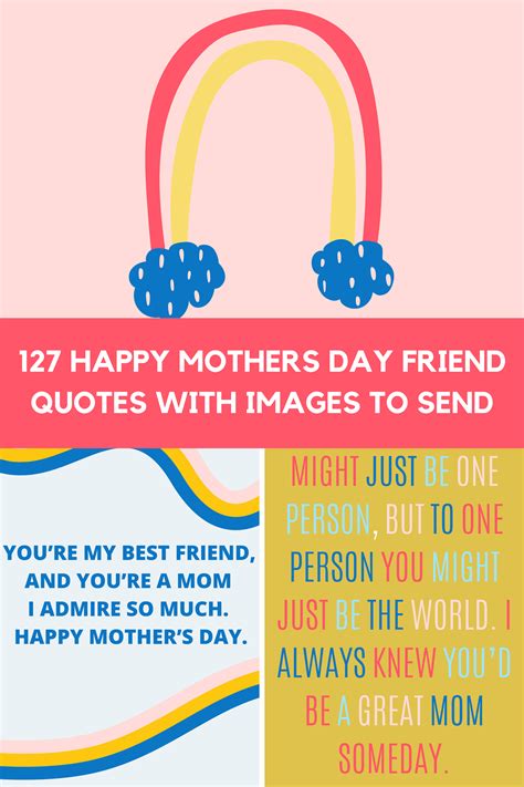 127 Happy Mothers Day Friend Quotes with Images to Send